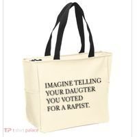 Imagine Telling Your Daughter Resist Tote Bag thumb 2