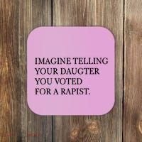 Imagine Telling Your Daughter Resist Coaster thumb 0