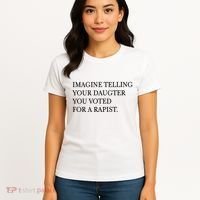 Imagine Telling Your Daughter Resist Women's T-Shirt thumb 4