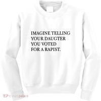 Imagine Telling Your Daughter Resist Kids Sweatshirt thumb 0