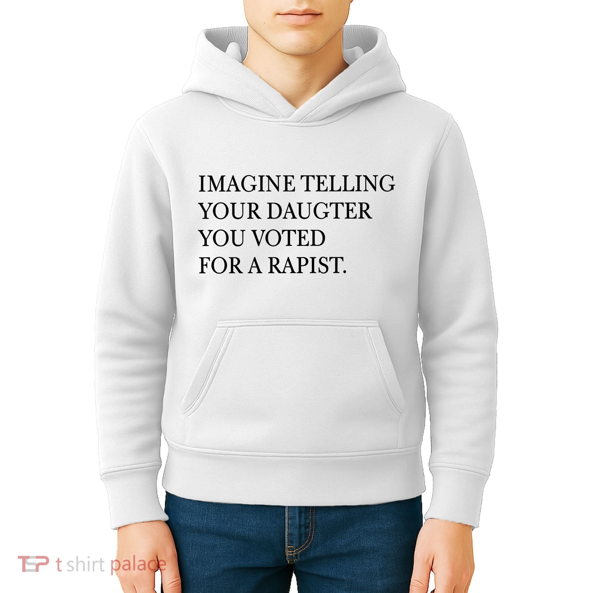 Imagine Telling Your Daughter Resist Kids Hoodie
