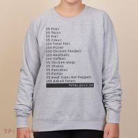 I Think You Should Leave Pay It Forward 55 BURGERS Women's Sweatshirt thumb 0