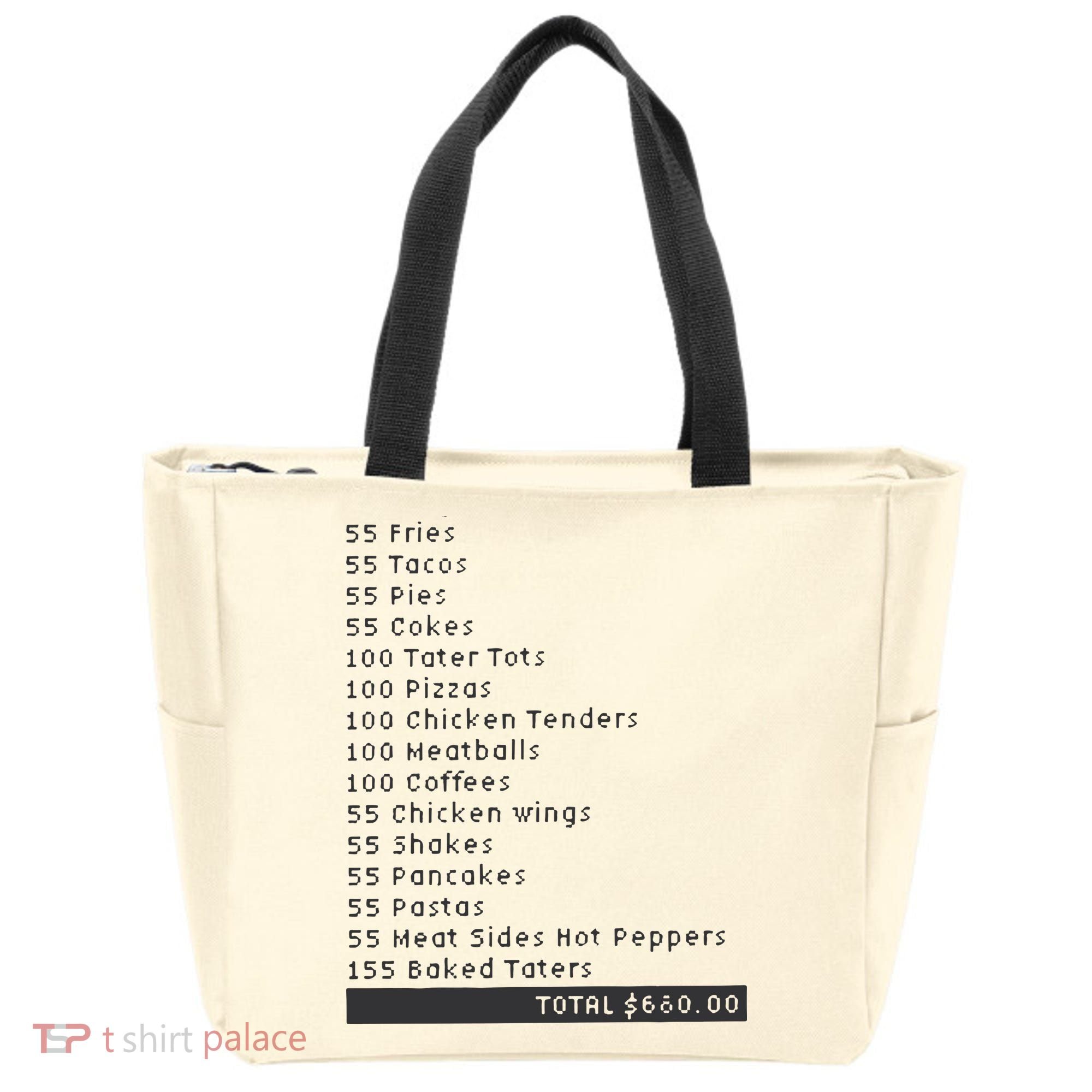 I Think You Should Leave Pay It Forward 55 BURGERS Tote Bag