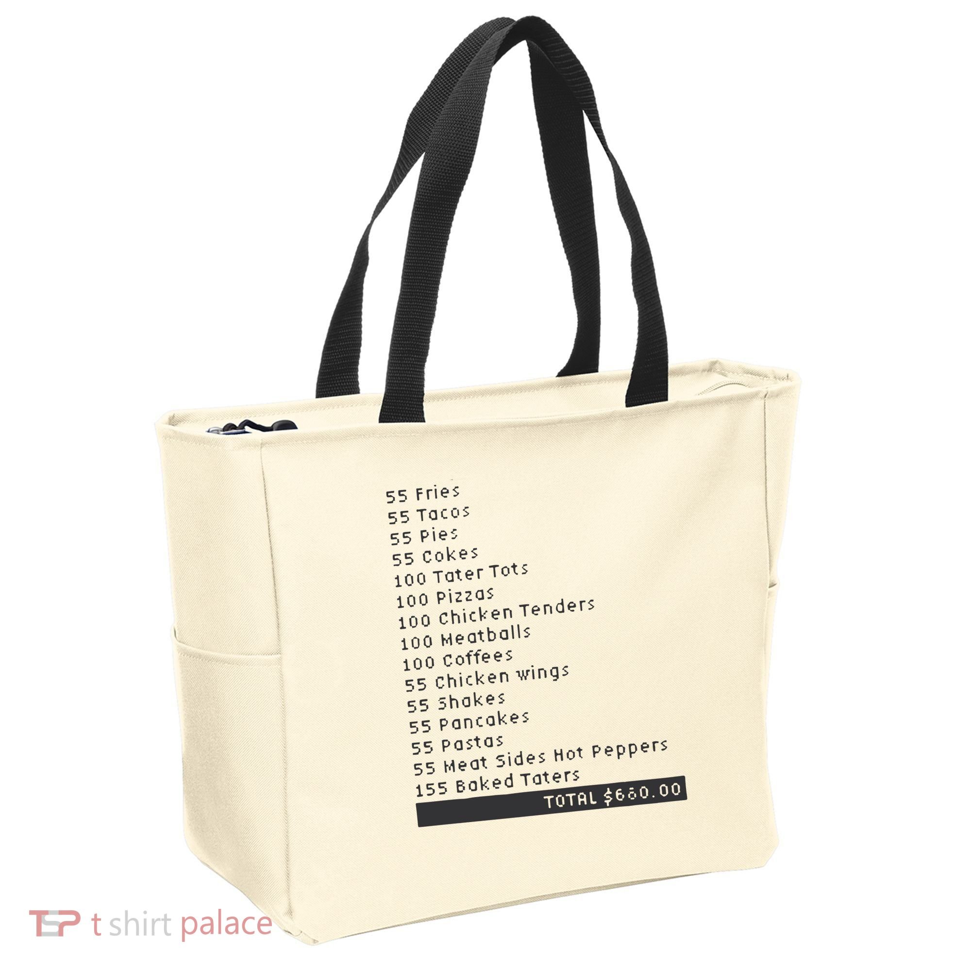 I Think You Should Leave Pay It Forward 55 BURGERS Tote Bag