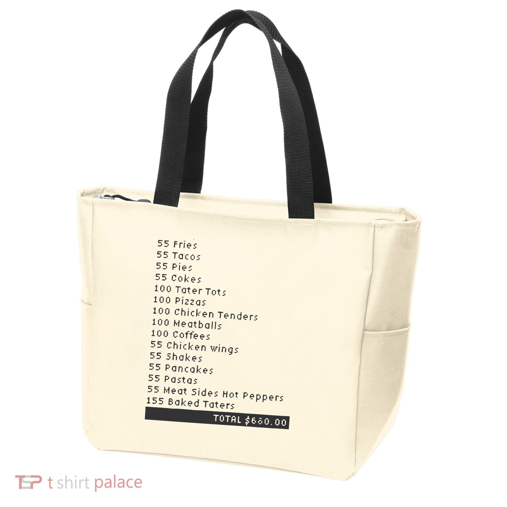 I Think You Should Leave Pay It Forward 55 BURGERS Tote Bag