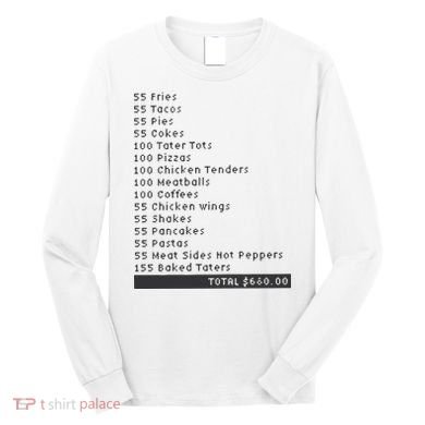 I Think You Should Leave Pay It Forward 55 BURGERS Long Sleeve Shirt