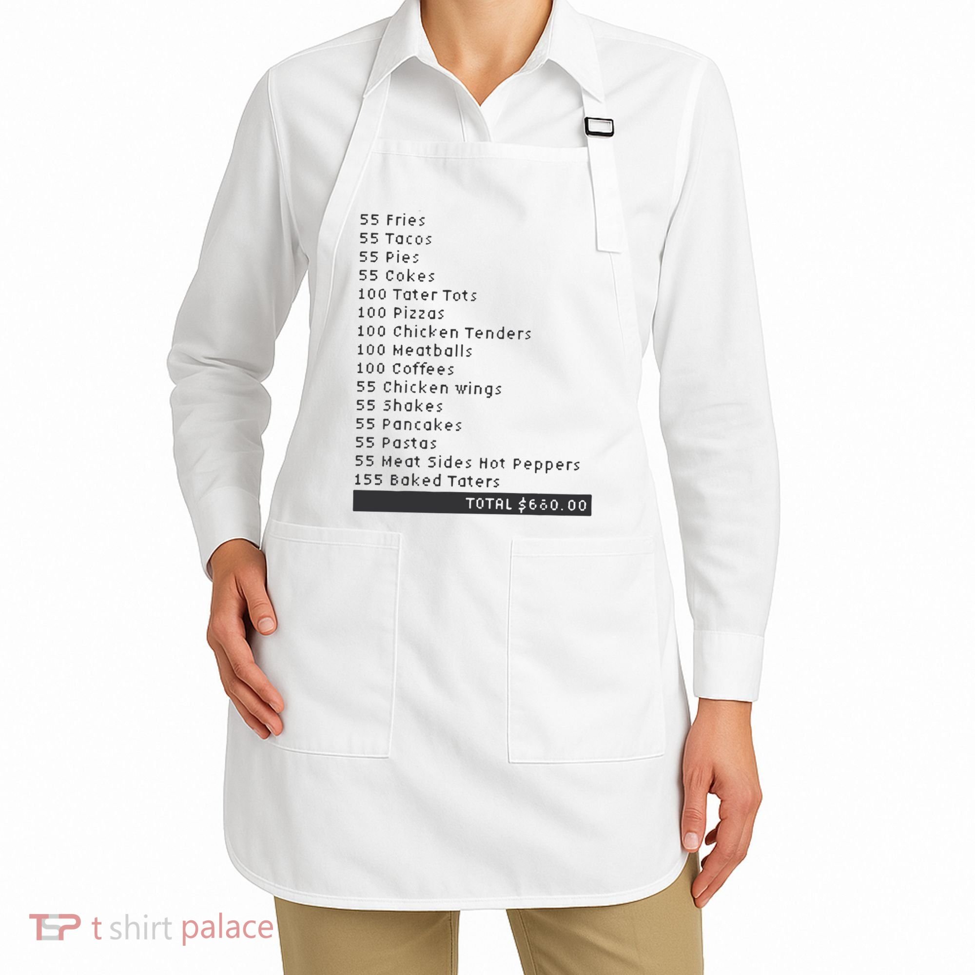 I Think You Should Leave Pay It Forward 55 BURGERS Apron