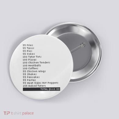 I Think You Should Leave Pay It Forward 55 BURGERS Button