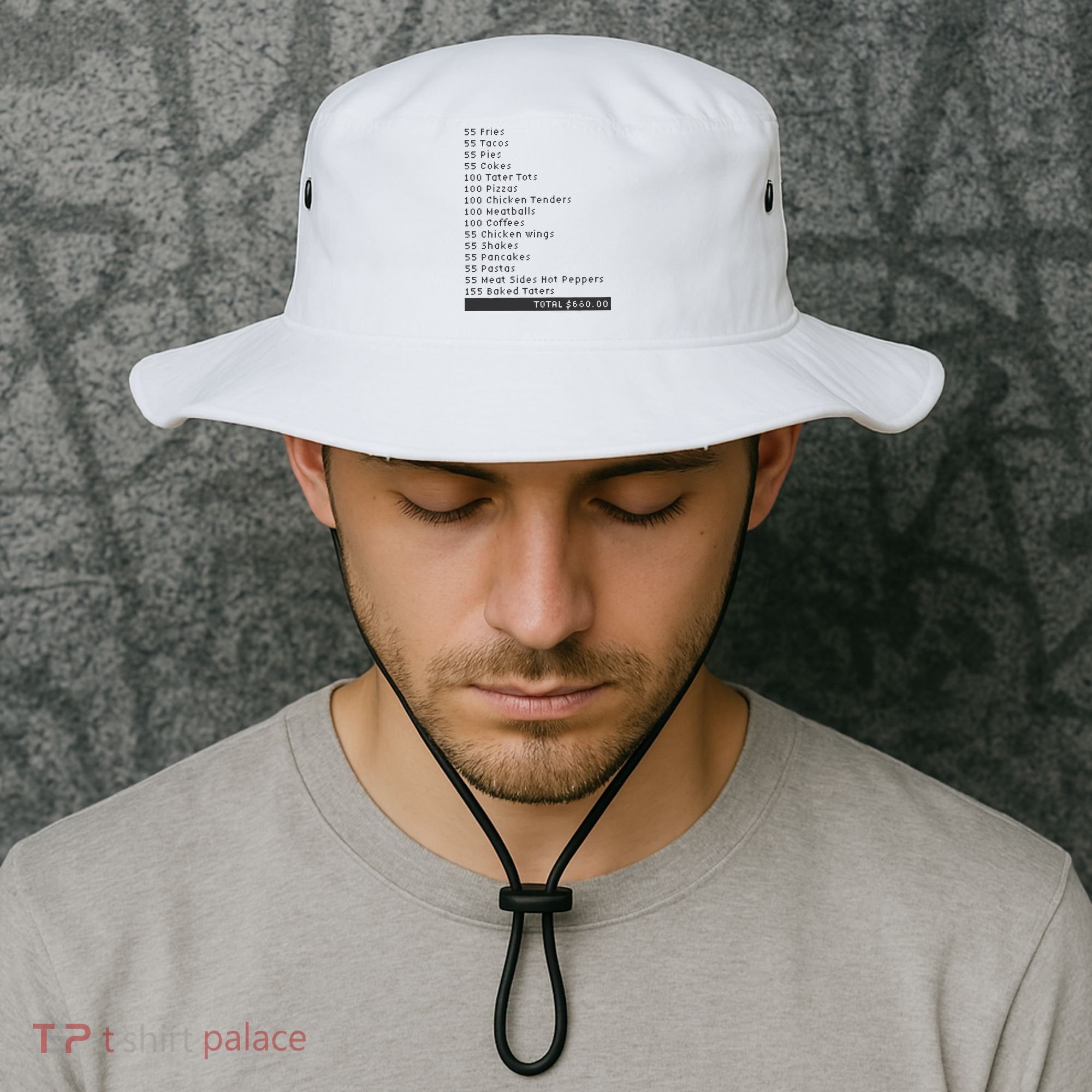 I Think You Should Leave Pay It Forward 55 BURGERS Bucket Hat