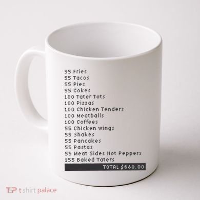 I Think You Should Leave Pay It Forward 55 BURGERS Coffee Mug