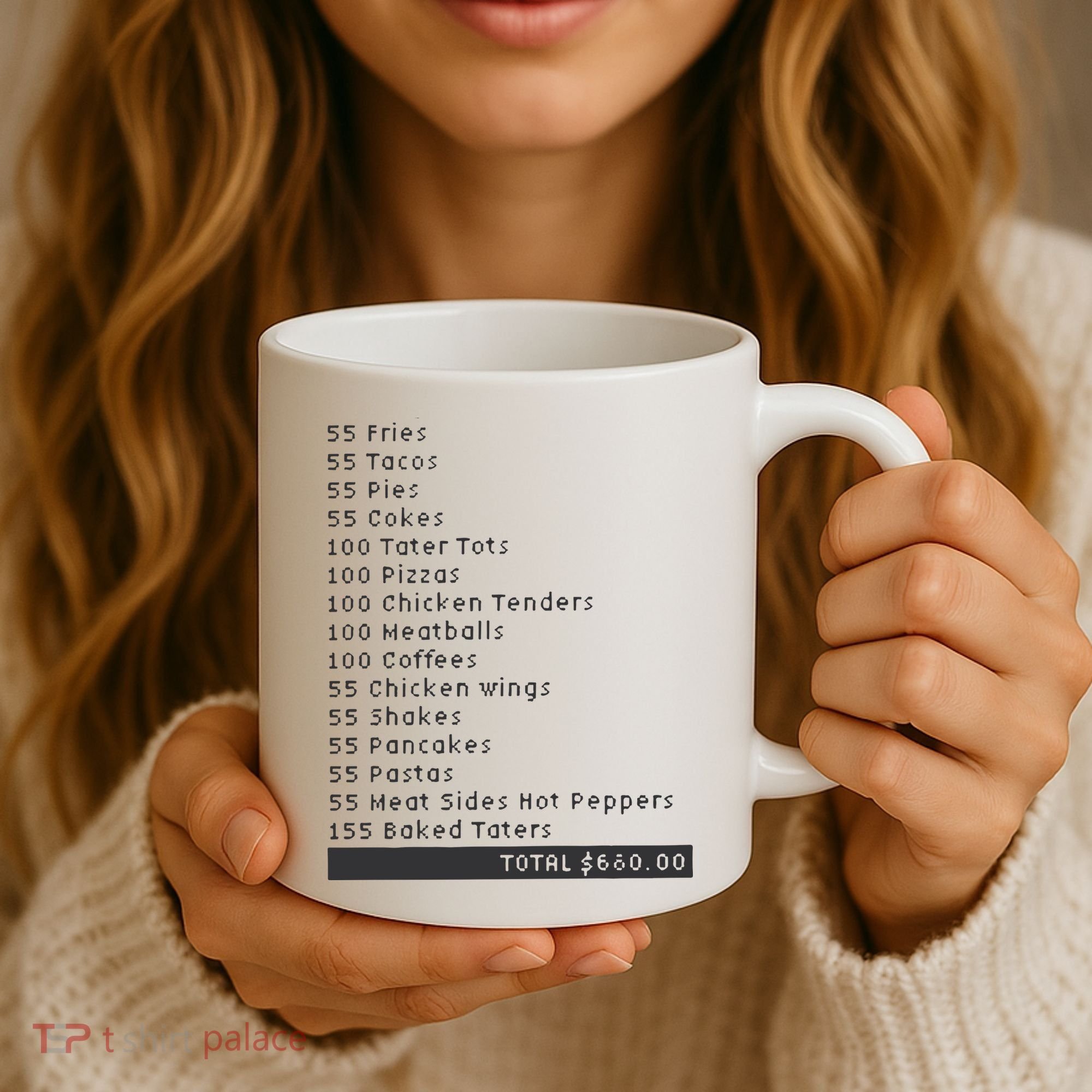 I Think You Should Leave Pay It Forward 55 BURGERS Coffee Mug