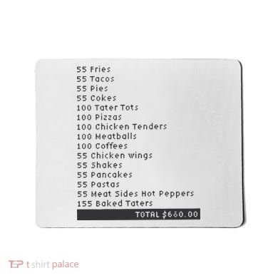 I Think You Should Leave Pay It Forward 55 BURGERS Mousepad