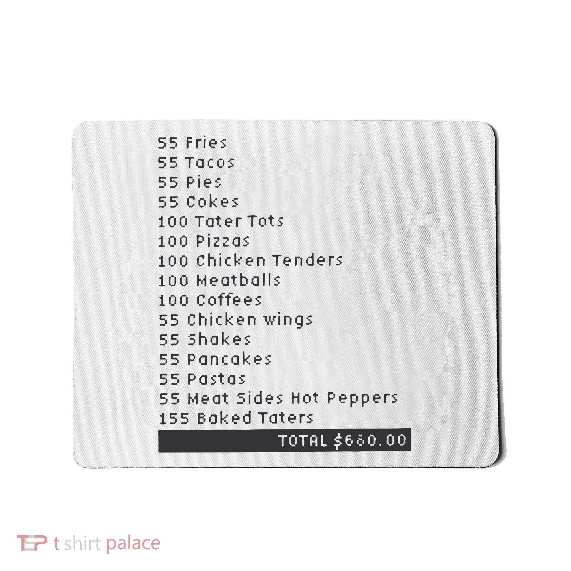 I Think You Should Leave Pay It Forward 55 BURGERS Mousepad