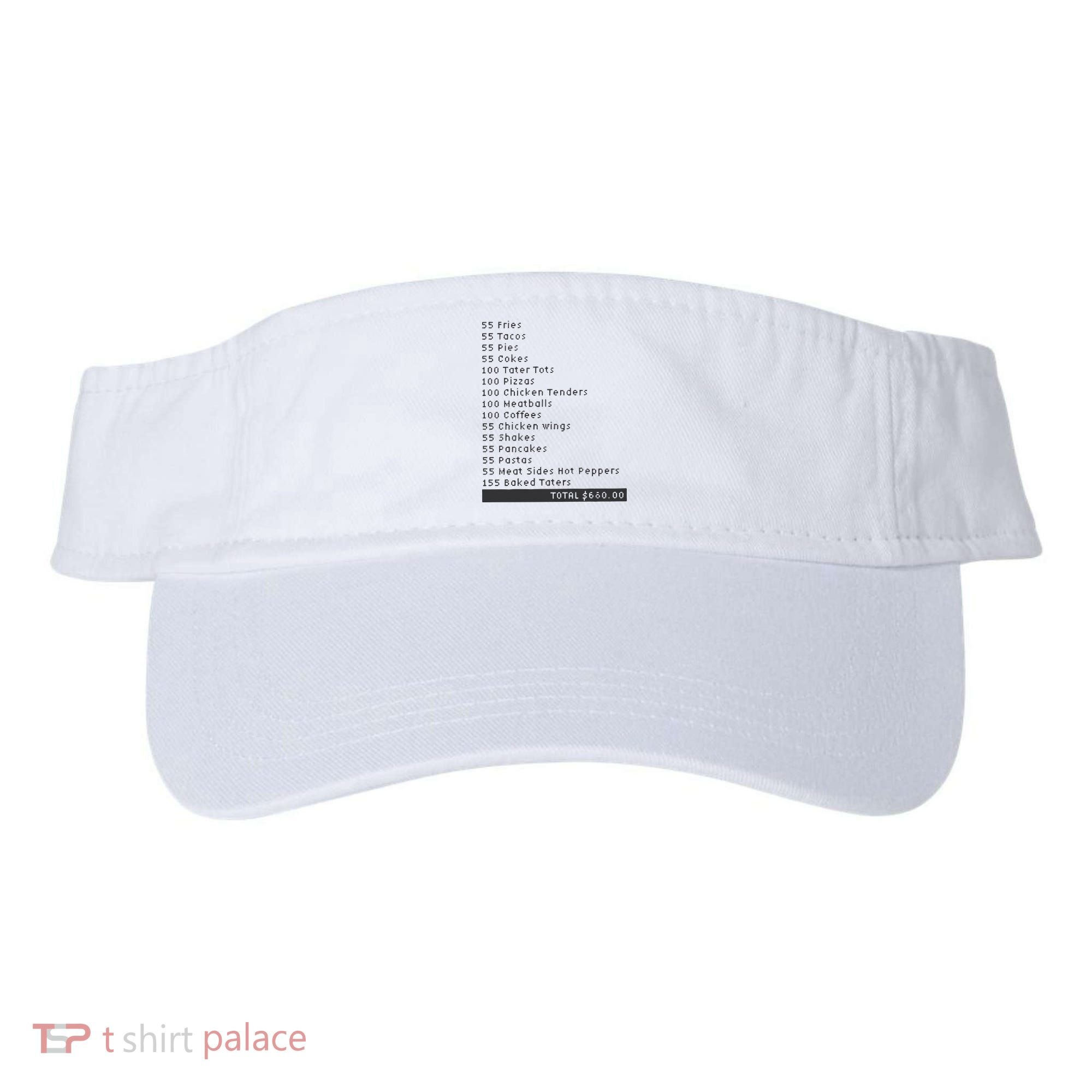 I Think You Should Leave Pay It Forward 55 BURGERS Visor
