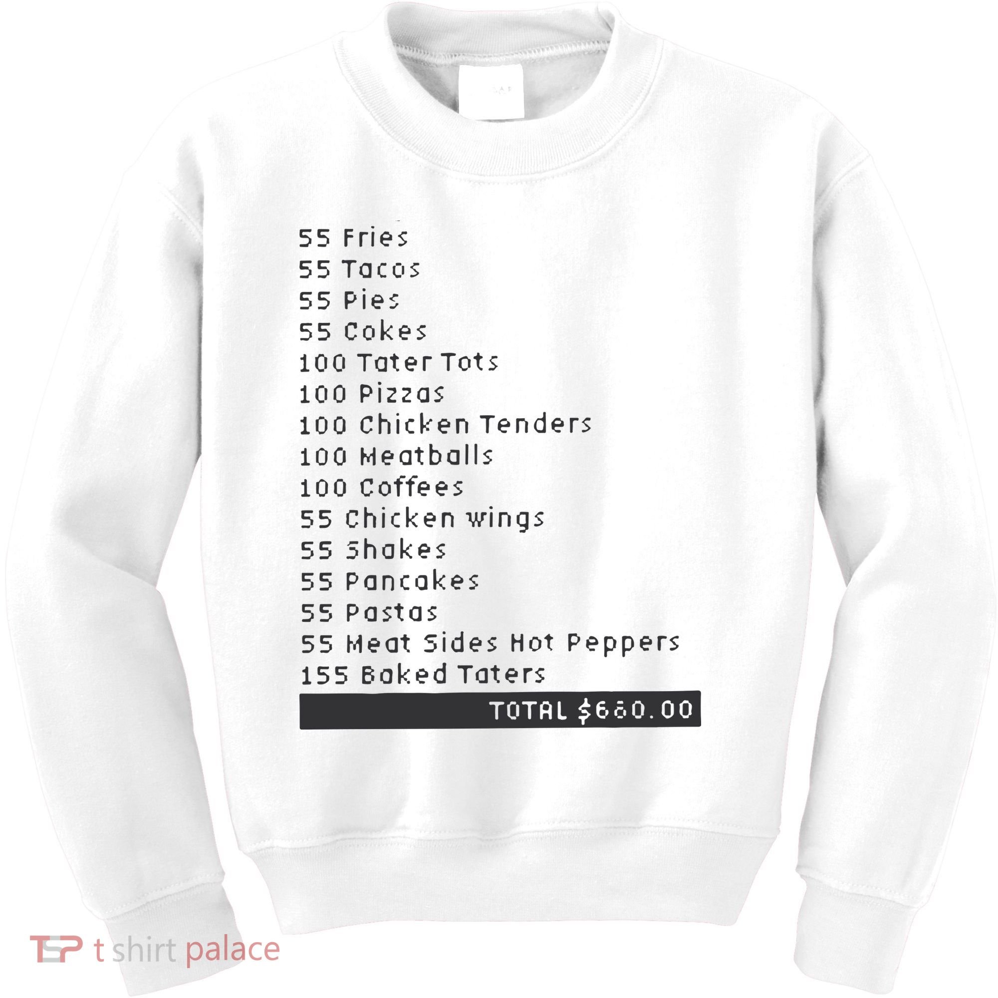I Think You Should Leave Pay It Forward 55 BURGERS Kids Sweatshirt
