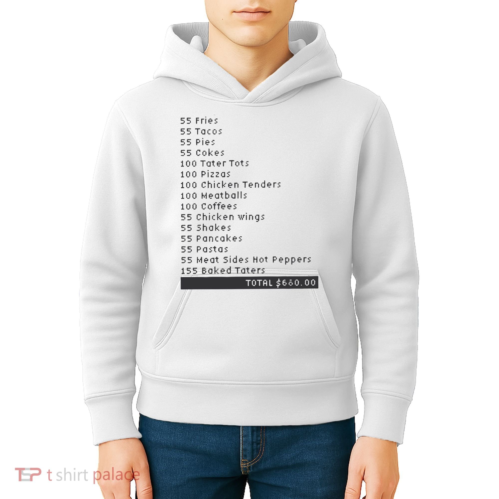 I Think You Should Leave Pay It Forward 55 BURGERS Kids Hoodie