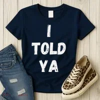 I Told Ya I Told You Women's T-Shirt thumb 3