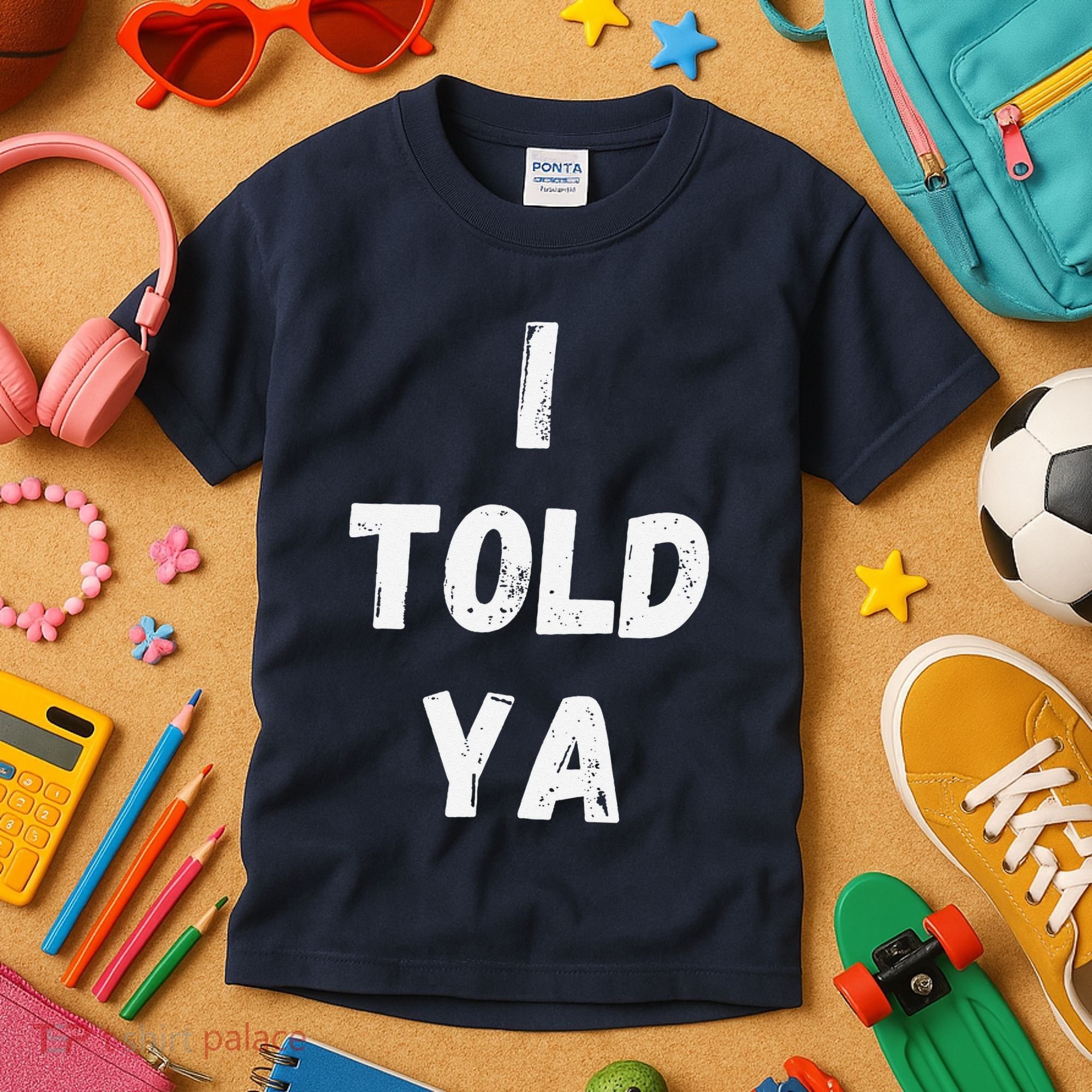 I Told Ya I Told You Kids T-Shirt