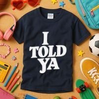 I Told Ya Funny Kids T-Shirt thumb 3
