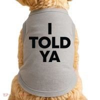 I Told Ya Tennis I Told You Doggie Tank thumb 0