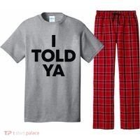 I Told Ya Tennis I Told You Pajama Set thumb 0