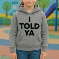 I Told Ya Tennis I Told You Kids Hoodie thumb 3