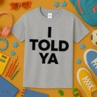 I Told Ya Tennis I Told You Kids T-Shirt thumb 3
