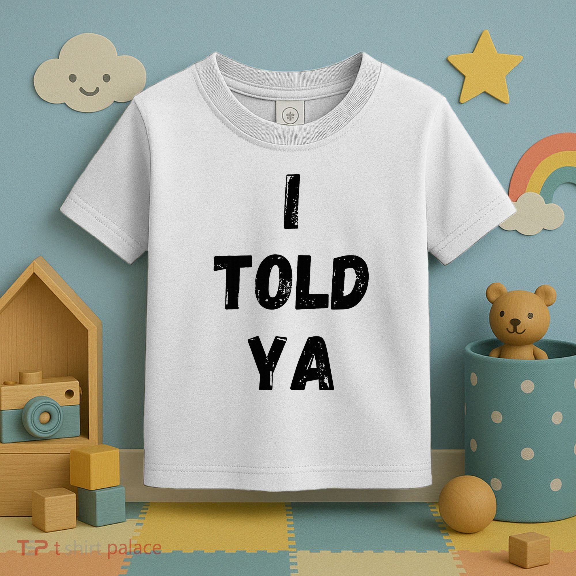I Told Ya Toddler T-Shirt