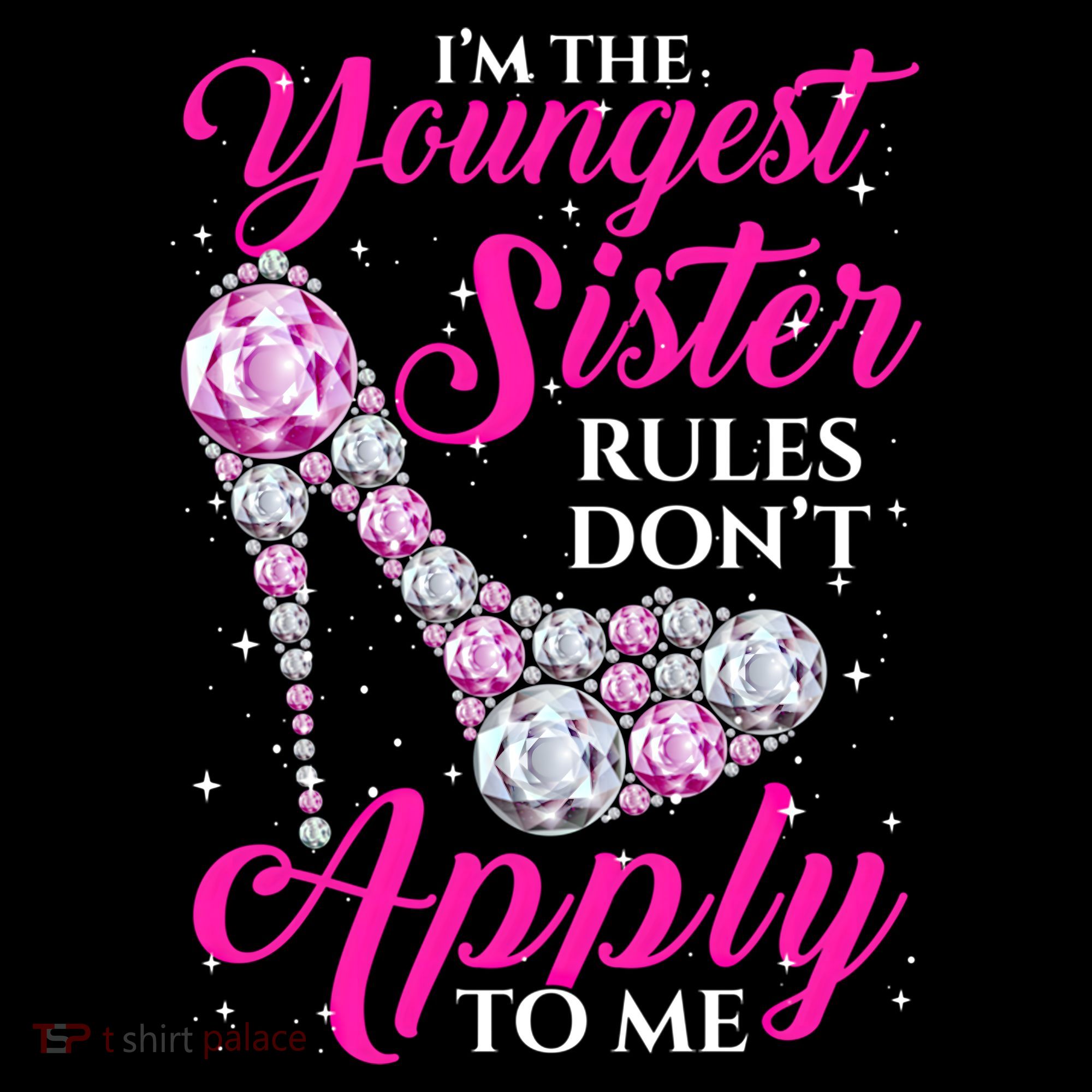 I'm The Youngest Rules Dont Apply To Me Youngest Sister Gift Coffee Mug