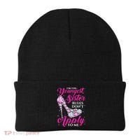 I'm The Youngest Rules Dont Apply To Me Youngest Sister Gift Beanie thumb 0