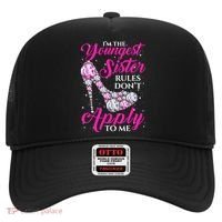 I'm The Youngest Rules Dont Apply To Me Youngest Sister Gift Hat thumb 0