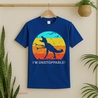 I'm Unstoppable Funny Vintage Retro TRex T-Shirt thumb 2