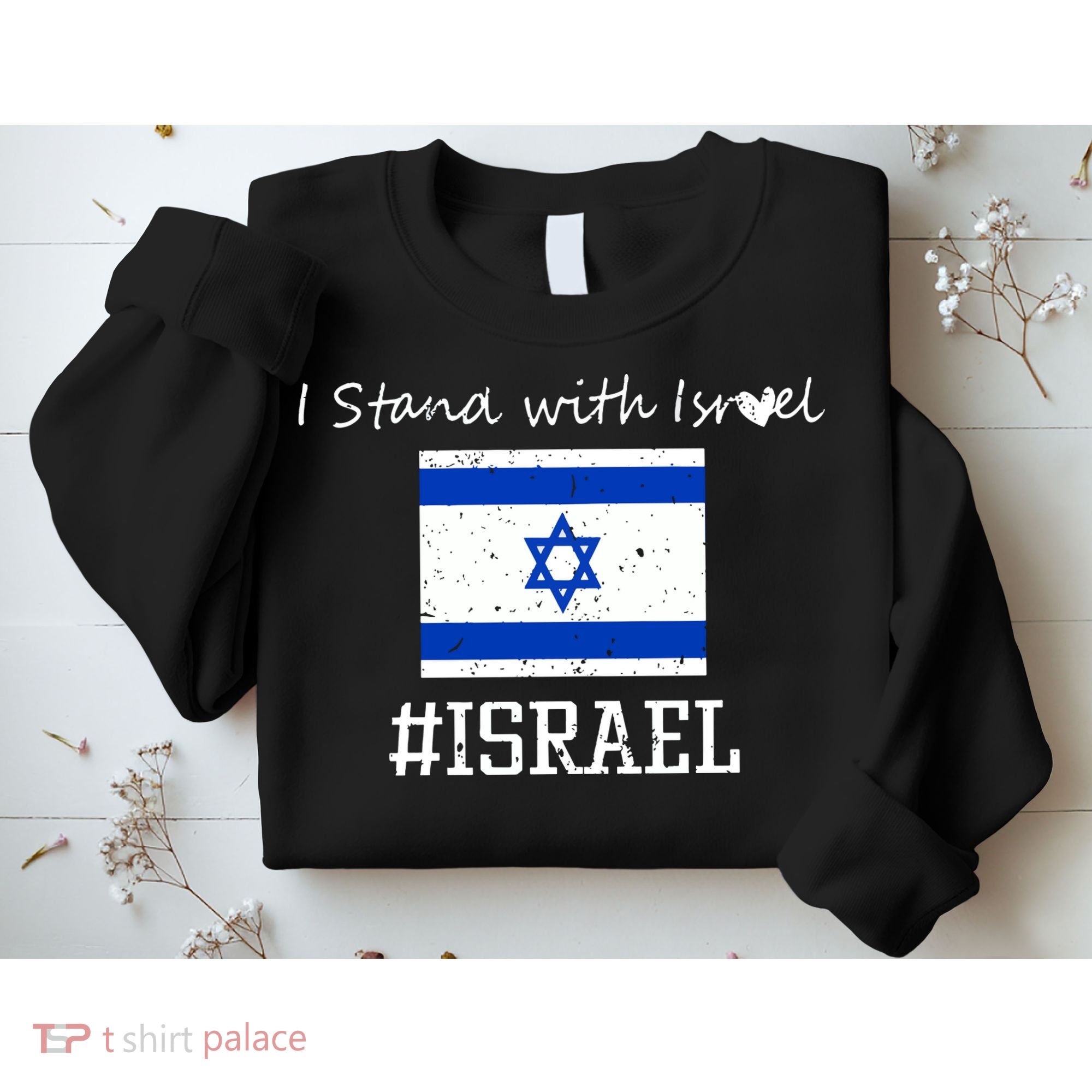 Israel USA Flags Sweatshirt