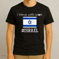 Israel USA Flags T-Shirt thumb 3