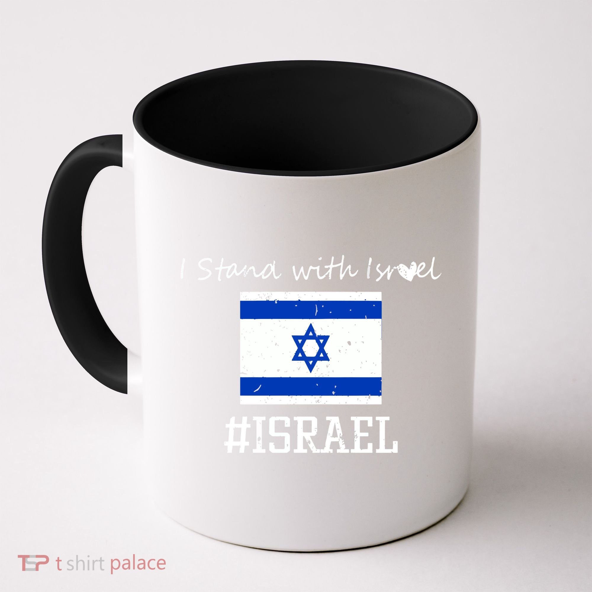 Israel USA Flags Coffee Mug