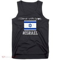 Israel USA Flags Tank Top thumb 0