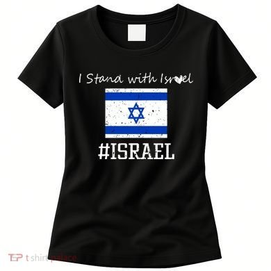 Israel USA Flags Women's T-Shirt