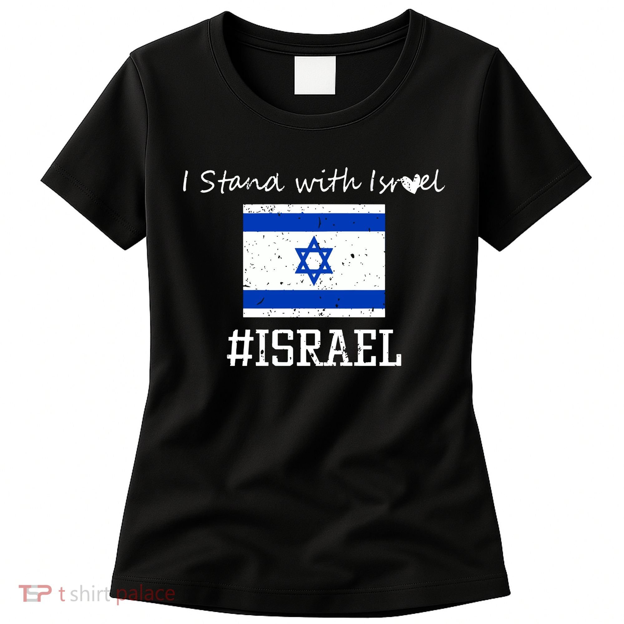 Israel USA Flags Women's T-Shirt