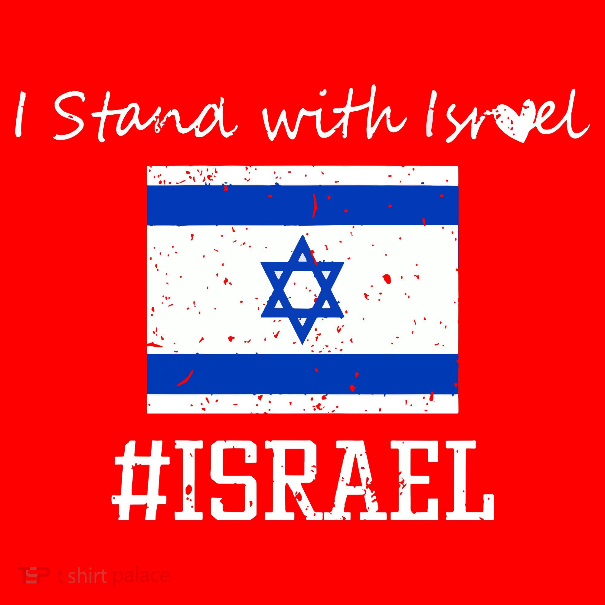Israel USA Flags Santa Hat