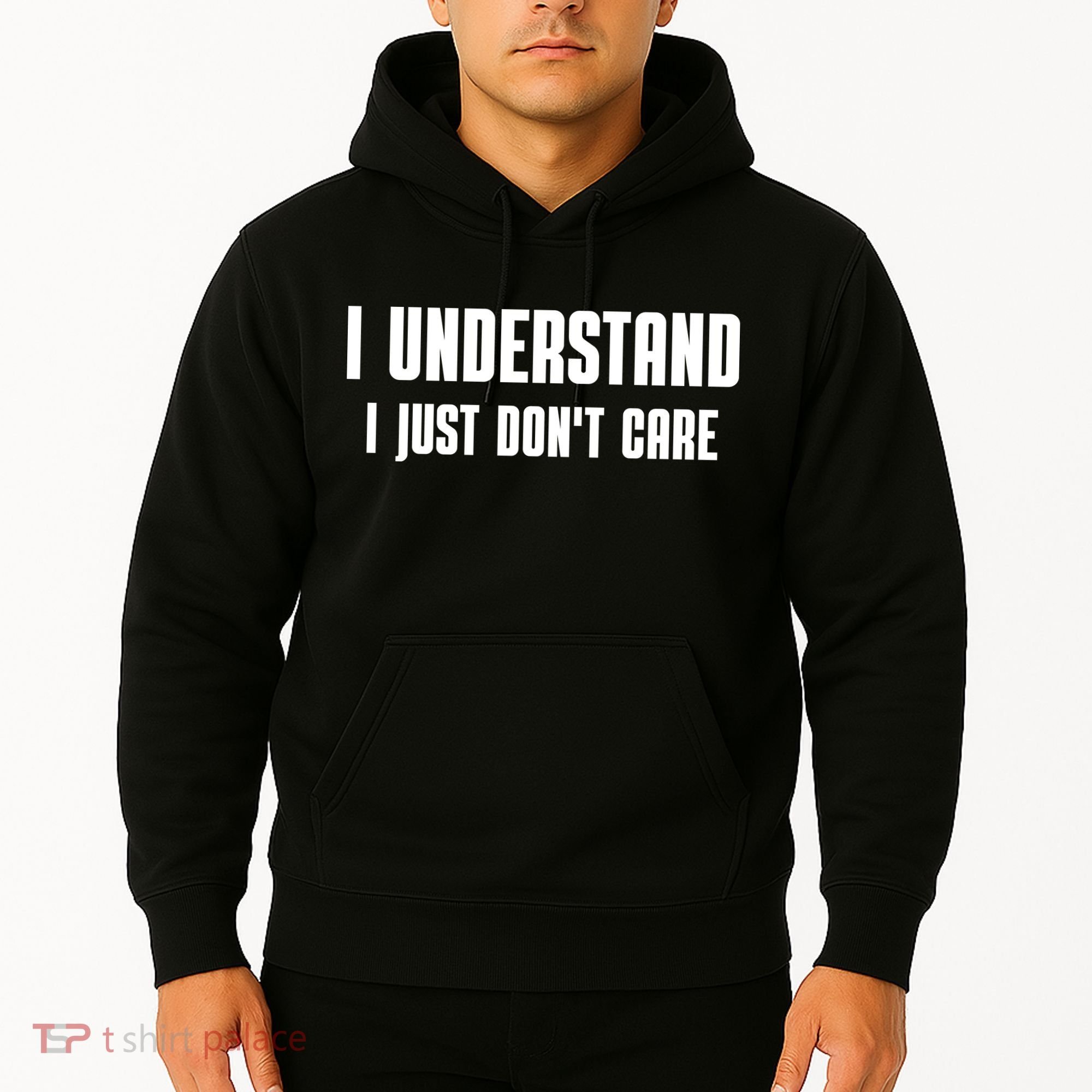 I Understand I Just Don't Care Funny Hoodie