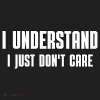 I Understand I Just Don't Care Funny Hat thumb 2