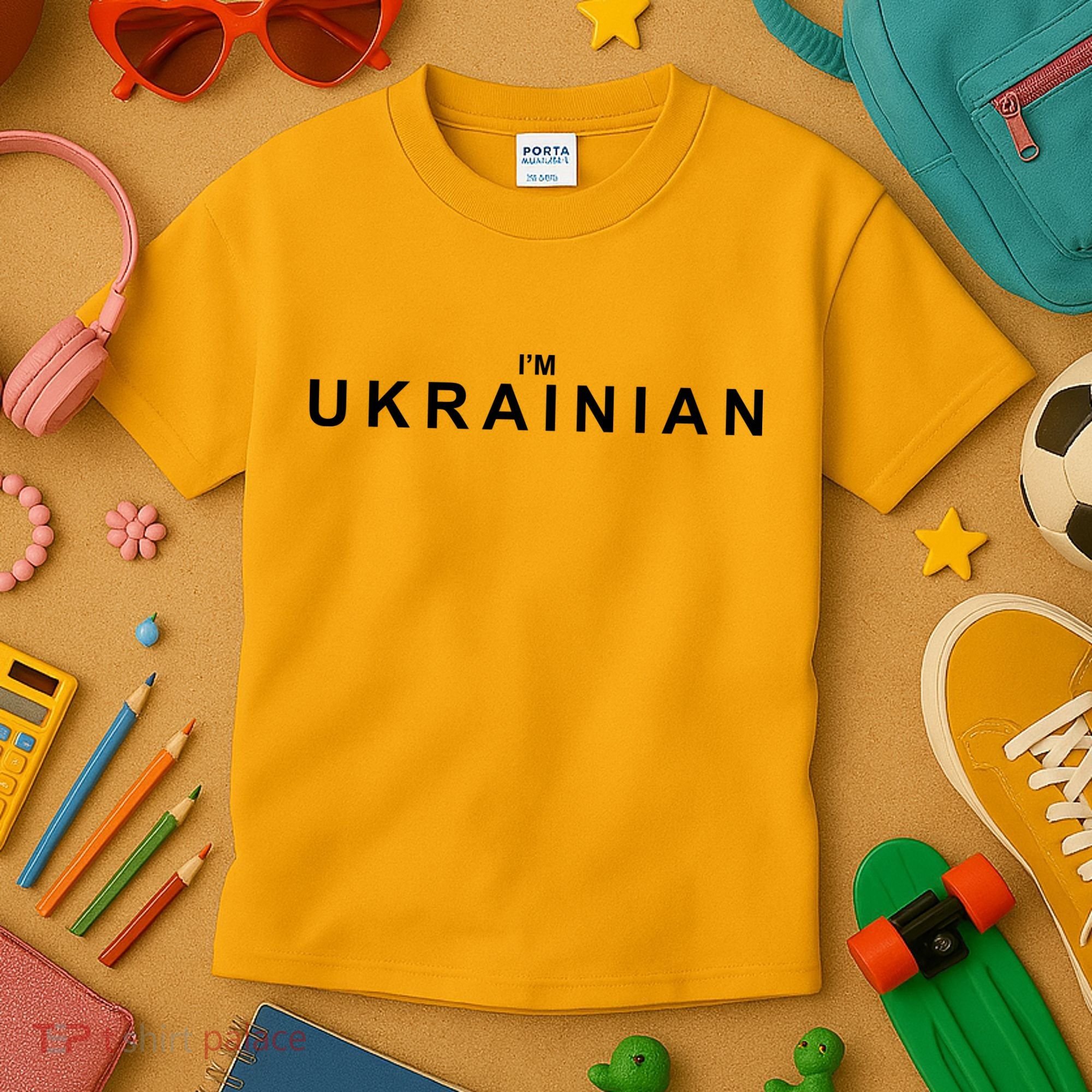 I'm Ukrainian Kids T-Shirt