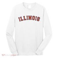 Illinois Usa Patriotic Birthday School University Gift Long Sleeve Shirt thumb 0