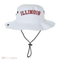 Illinois Usa Patriotic Birthday School University Gift Bucket Hat thumb 0