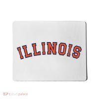 Illinois Usa Patriotic Birthday School University Gift Mousepad thumb 0