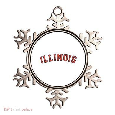 Illinois Usa Patriotic Birthday School University Gift Ornament
