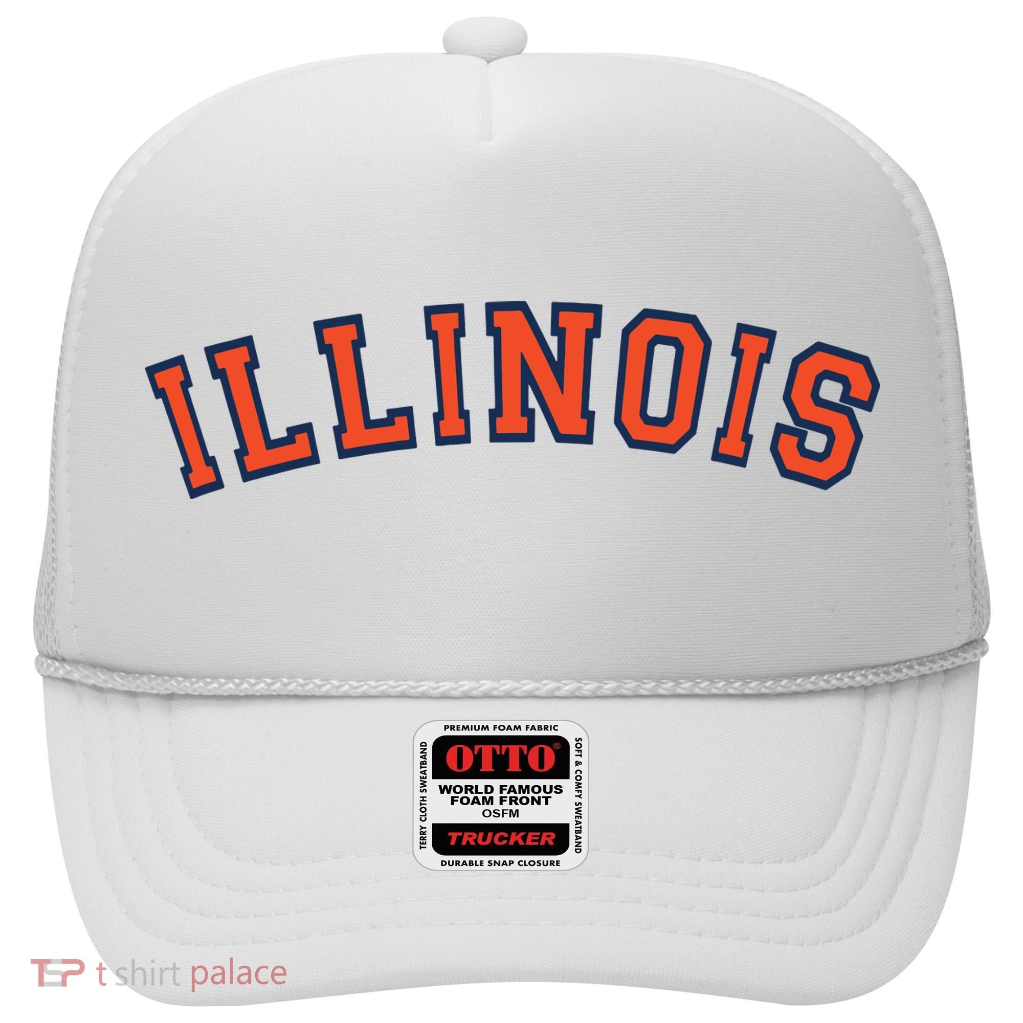 Illinois Usa Patriotic Birthday School University Gift Hat