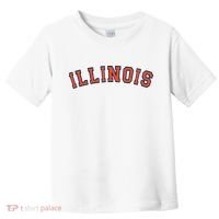 Illinois Usa Patriotic Birthday School University Gift Toddler T-Shirt thumb 0