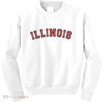 Illinois Usa Patriotic Birthday School University Gift Kids Sweatshirt thumb 0