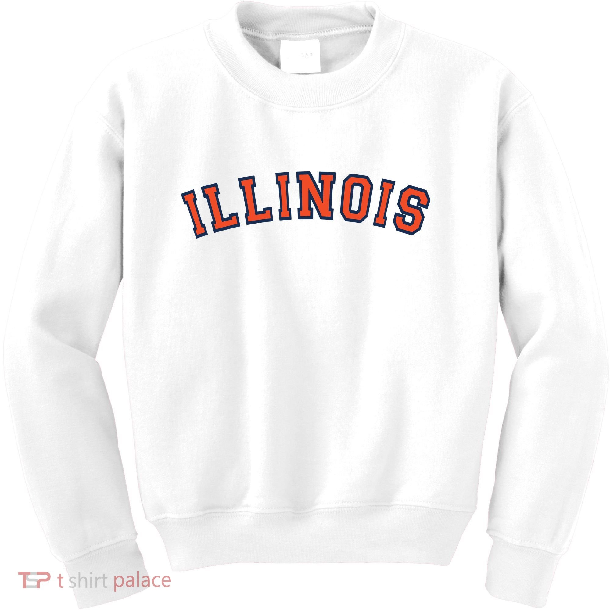 Illinois Usa Patriotic Birthday School University Gift Kids Sweatshirt